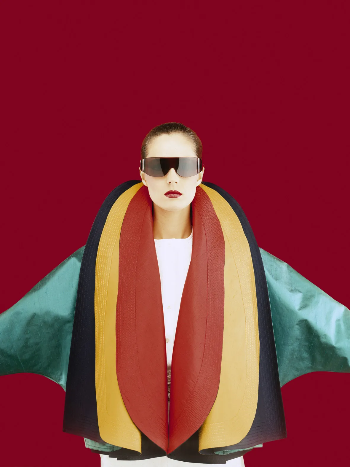 Giovanni Gastel, 4 Colori Almeno!, fotografia realizzata per la copertina di “Donna”, marzo 1982 © Archivio Giovanni Gastel