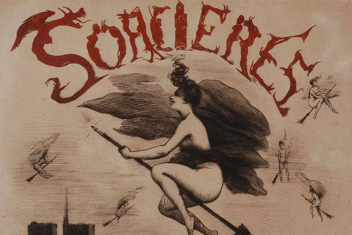 Joseph Apoux, Le streghe – c.a. 1888, collezione Invernizzi