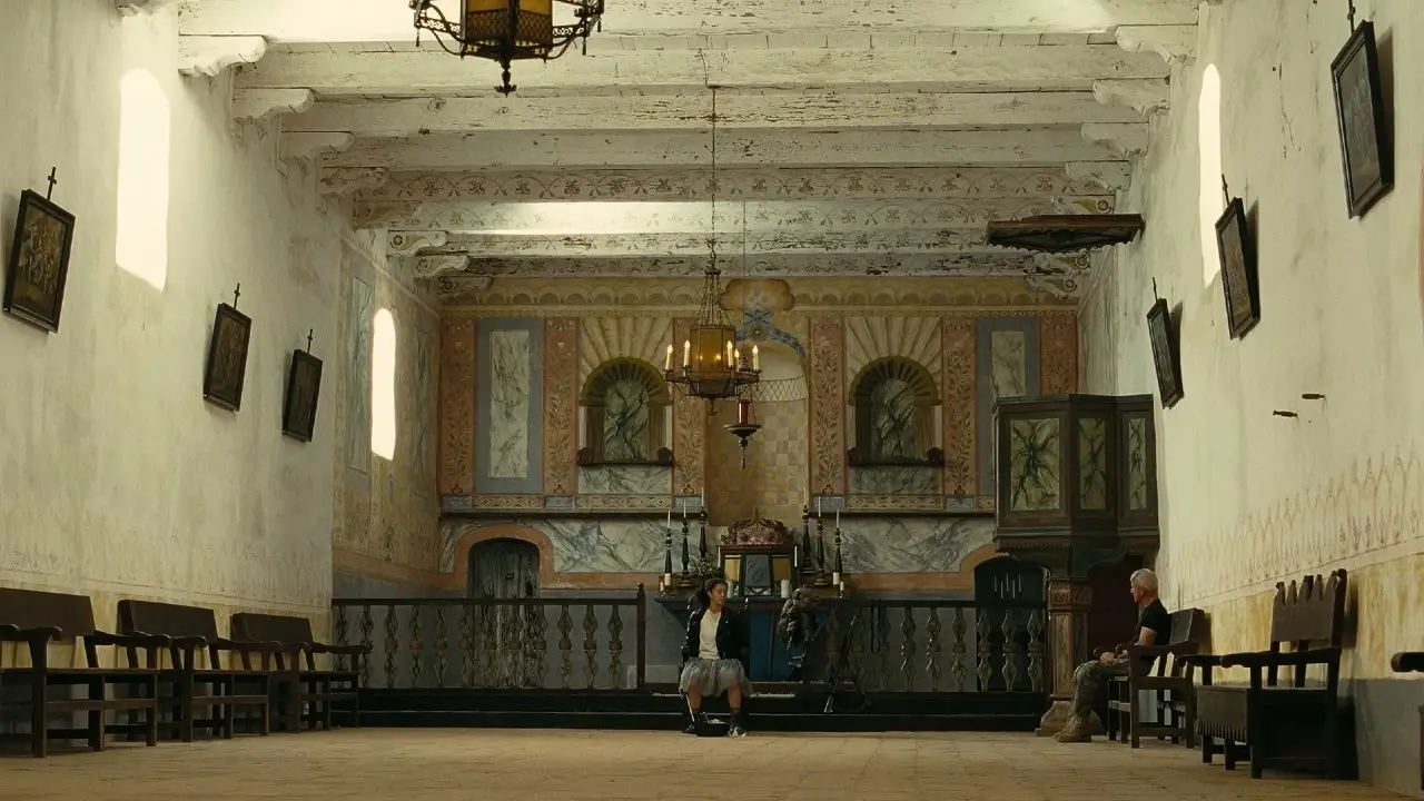 Scena dal film "Una battaglia dopo l'altra", di Paul Thomas Anderson (2025)