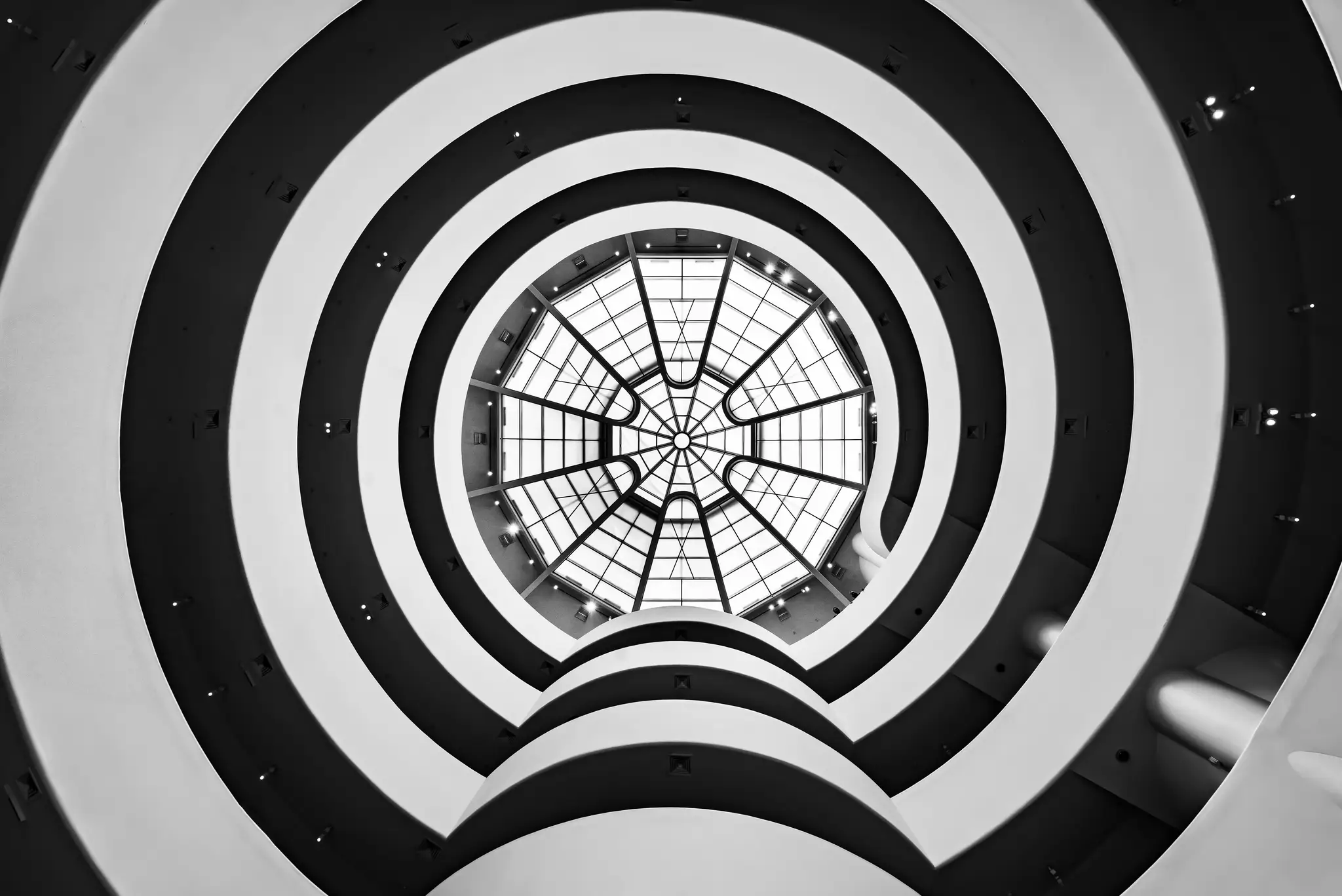 Solomon R. Guggenheim Museum skylight &copy; T meltzer