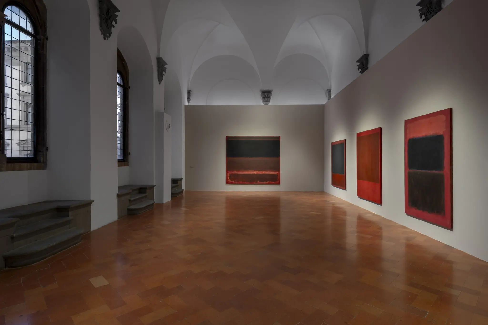 Rothko a Firenze, exhibition views, Palazzo Strozzi, Museo di San Marco, Biblioteca Medicea Laurenziana, Firenze, 2026. &copy; Photo Ela Bialkowska, OKNO Studio