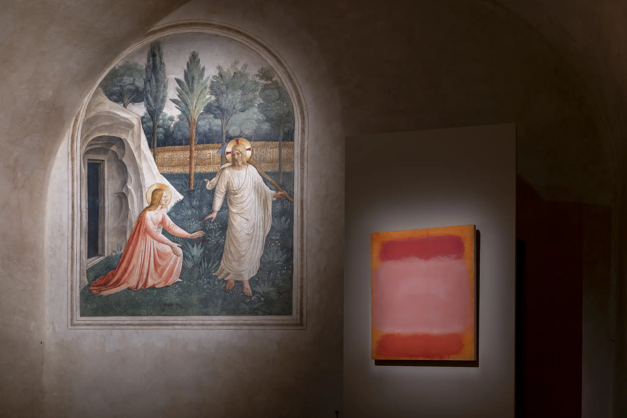 Rothko a Firenze, exhibition views, Palazzo Strozzi, Museo di San Marco, Biblioteca Medicea Laurenziana, Firenze, 2026. &copy; Photo Ela Bialkowska, OKNO Studio