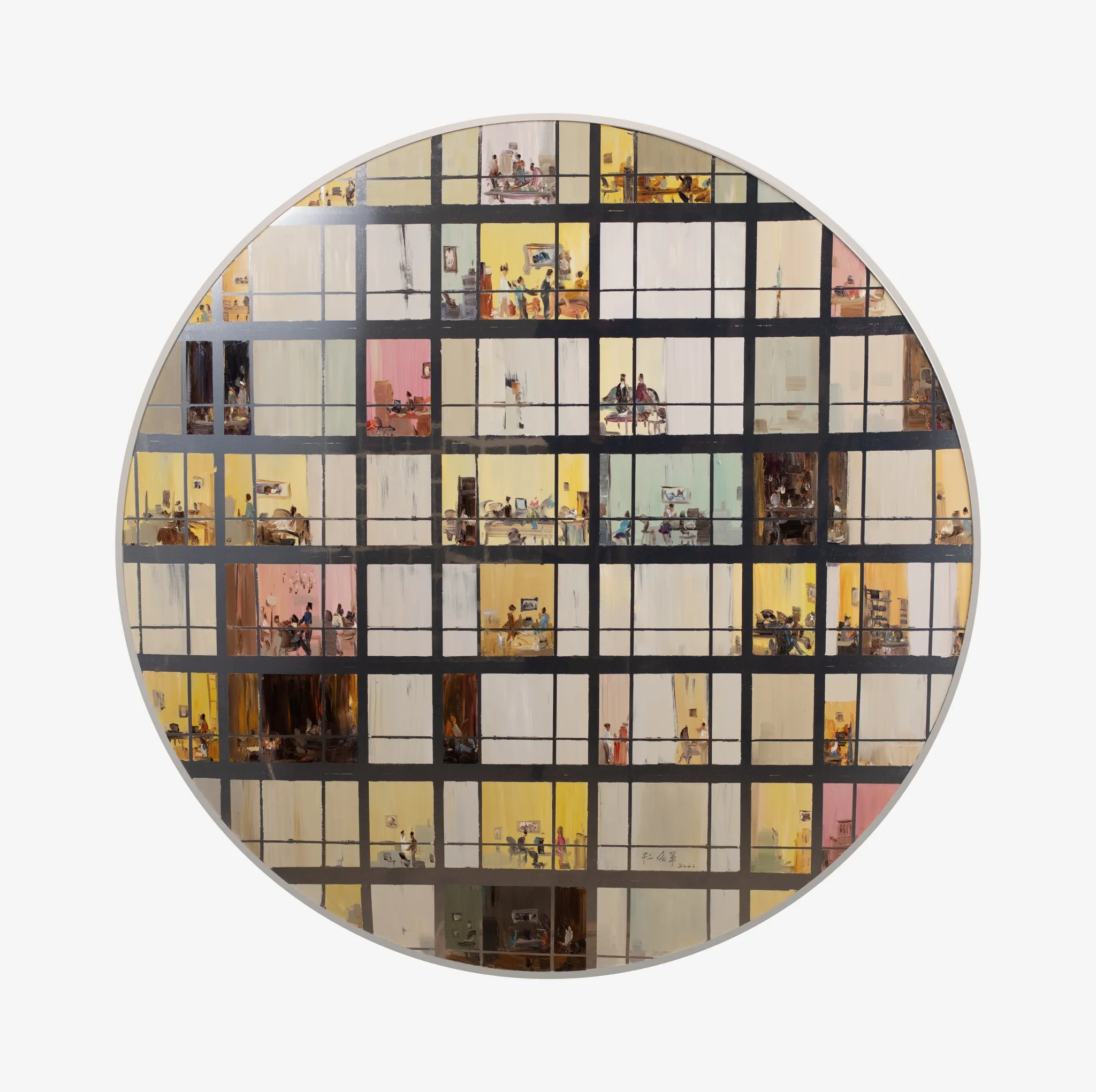 Du Hai Jun, Urban Mirror Series VI, 2022