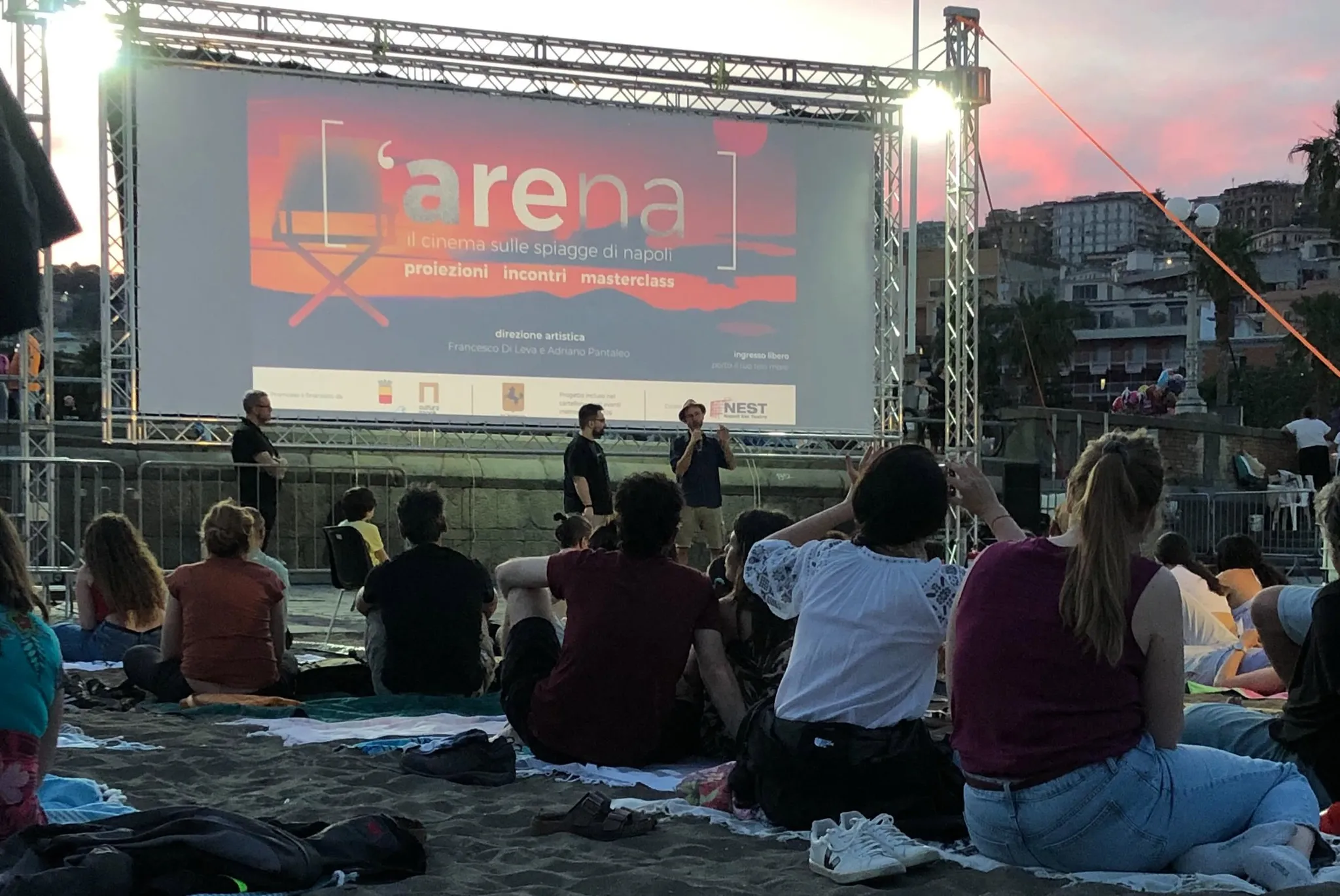 Lido San Giovanni a Teduccio, Napoli © Nest Napoli Est Teatro (Facebook)