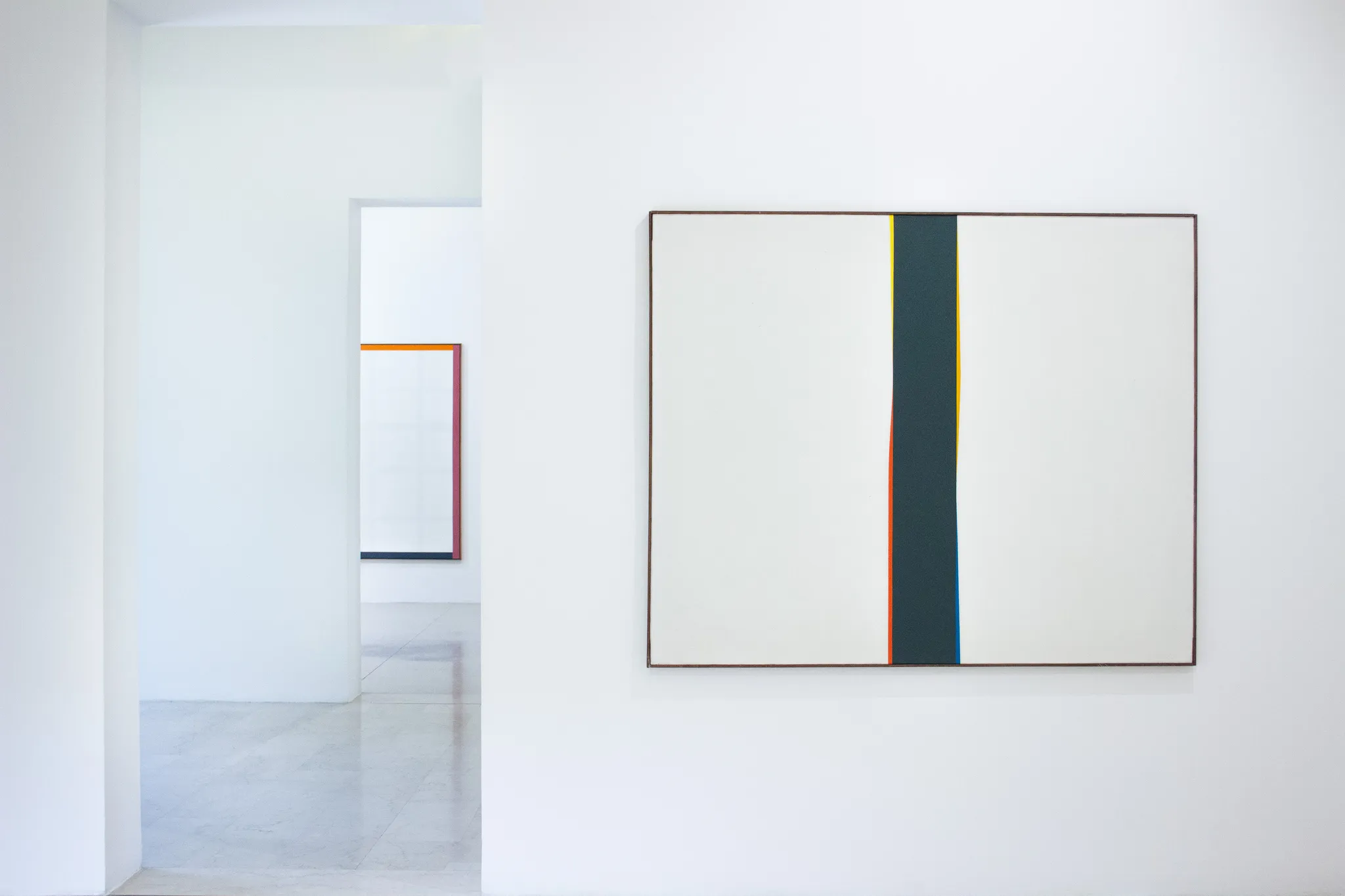 Veduta della mostra "Claudio Verna. La luce è un luogo" presso Villa delle Rose, Bologna - MAMbo - Museo d'Arte Moderna di Bologna | Courtesy LABS Contemporary Art