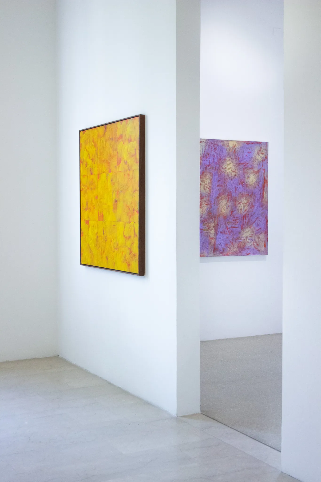 Veduta della mostra "Claudio Verna. La luce è un luogo" presso Villa delle Rose, Bologna - MAMbo - Museo d'Arte Moderna di Bologna | Courtesy LABS Contemporary Art